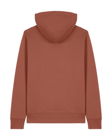 DRIFTER - bluza z kapturem unisex medium fit - CEGLANA