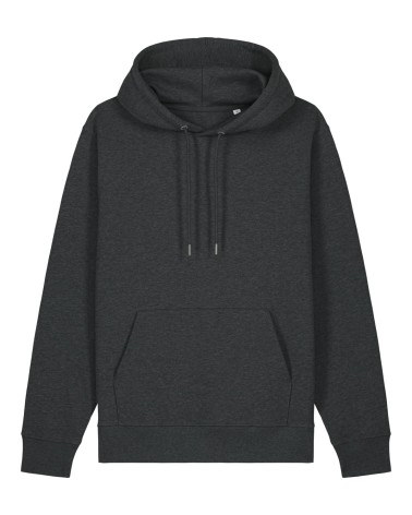 DRIFTER HOODIE UNISEX SWEATSHIRT MEDIUM FIT DARK HEATHER GREY
