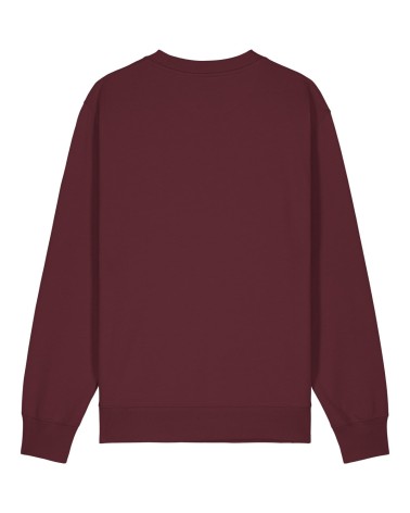 KEEPER SWEATSHIRT MEDIUM FIT UNISEX BURGUNDY