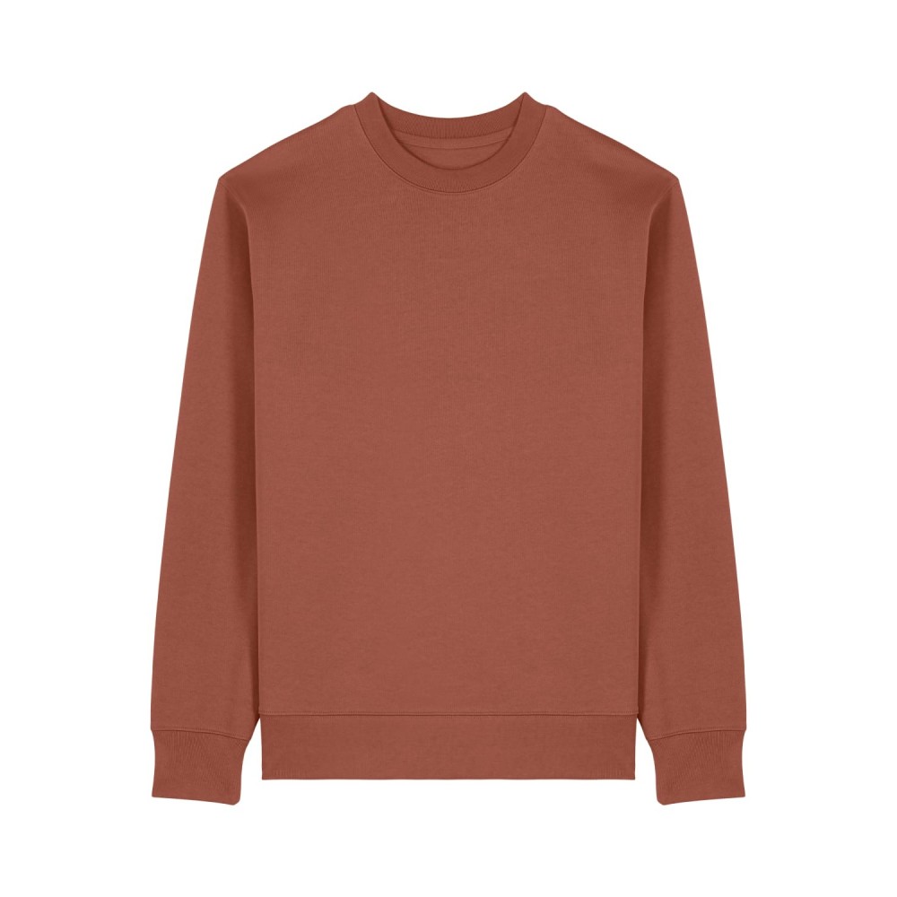 KEEPER SWEATSHIRT MEDIUM FIT UNISEX BRICK