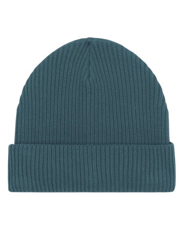 DOCKER BEANIE - klasyczna czapka - CIEMNY TURKUS