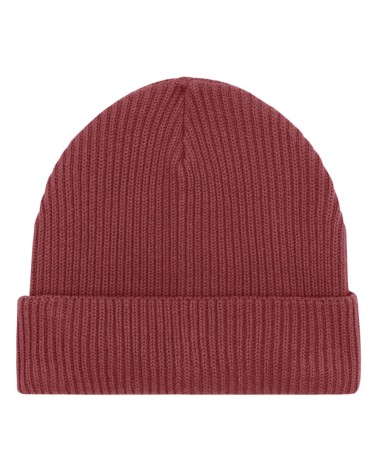 DOCKER BEANIE - klasyczna czapka - KARMINOWA