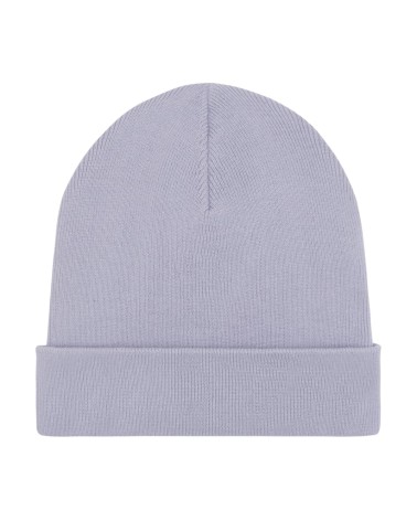 KNIT BEANIE - unisex czapka - LAWENDOWA