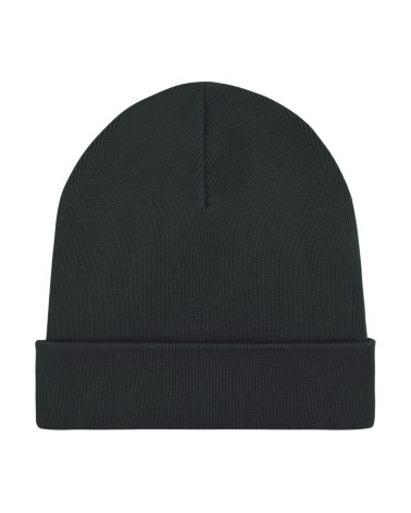 KNIT BEANIE - unisex czapka - CZARNA