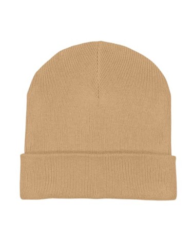 KNIT BEANIE - unisex czapka - LATTE