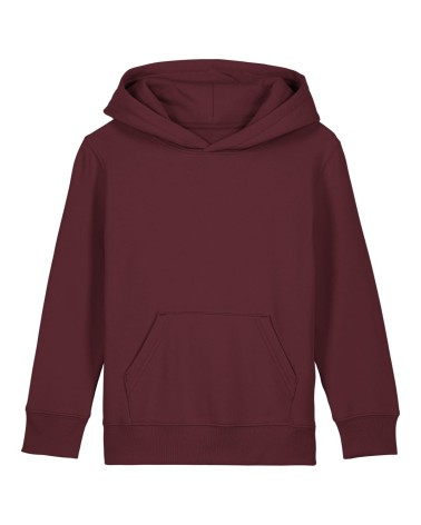 RUNNER KIDS HOODIE BURGUNDY
