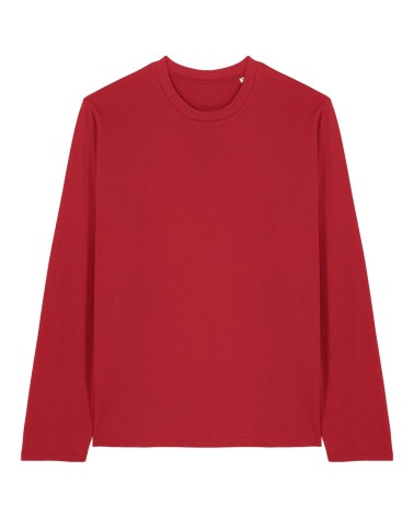 INVENTOR LONGSLEEVE - unisex medium fit - CZERWONY