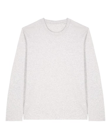 INVENTOR LONGSLEEVE - unisex medium fit - CHŁODNY SZARY MELANGE