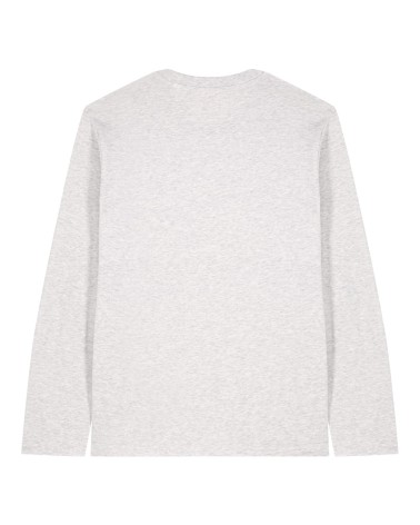 INVENTOR LONGSLEEVE - unisex medium fit - CHŁODNY SZARY MELANGE