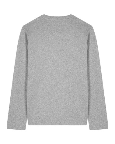 INVENTOR LONGSLEEVE - unisex medium fit - HEATHER GREY
