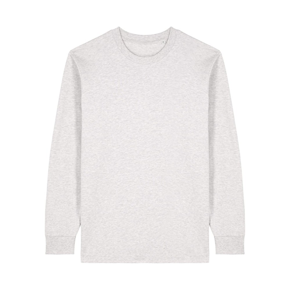 DIVER LONGSLEEVE - unisex relaxed fit - COOL HEATHER GREY