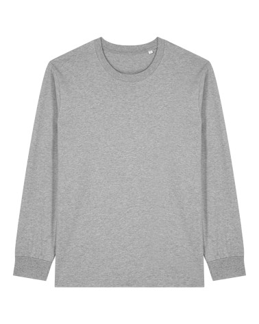 DIVER LONGSLEEVE - unisex relaxed fit - HEATHER GREY