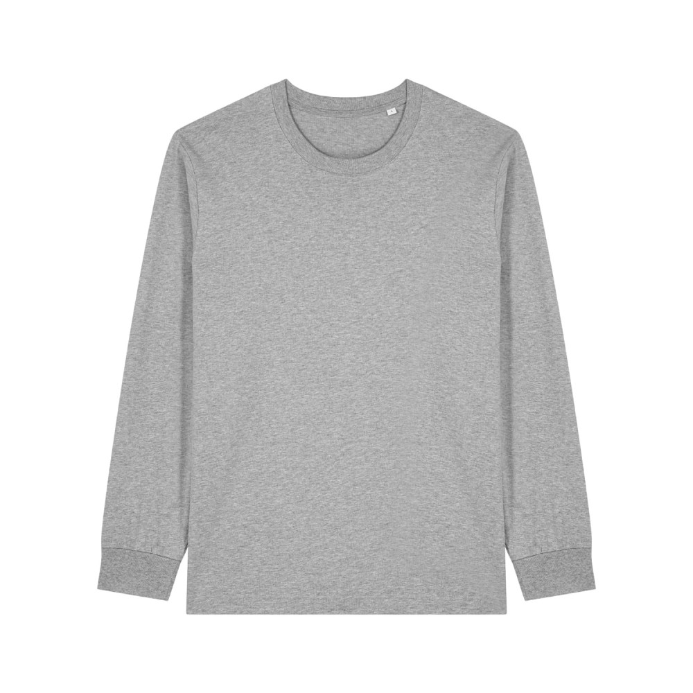 DIVER LONGSLEEVE - unisex relaxed fit - HEATHER GREY