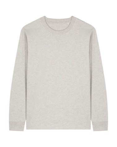 DIVER LONGSLEEVE - unisex relaxed fit - HEATHER HAZE