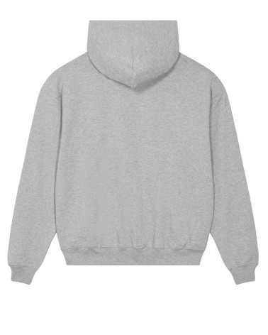 CASTER - heavy hoodie boxy unisex – HEATHER GREY