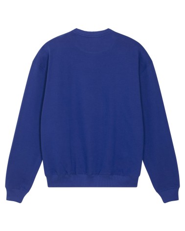 FORGER - heavy crewneck boxy unisex - WORKER BLUE