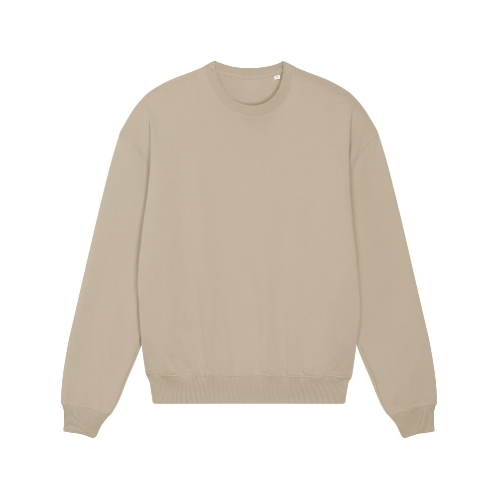 FORGER - heavy crewneck boxy unisex - DESERT DUST