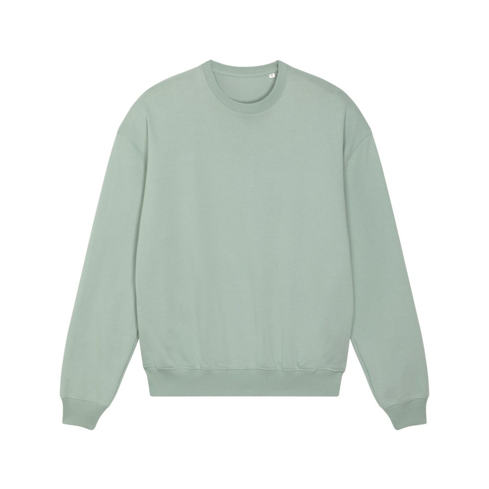 FORGER - heavy crewneck boxy unisex - ALOE