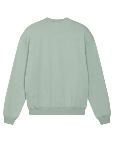 FORGER - heavy crewneck boxy unisex - ALOE