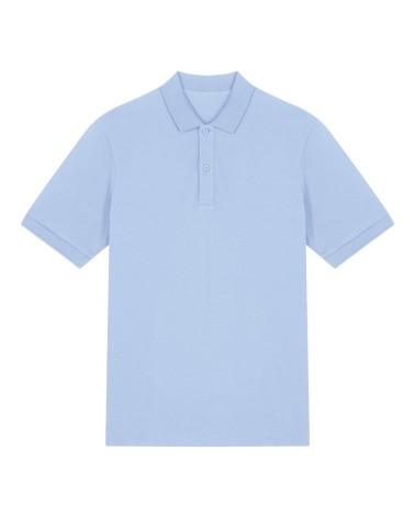 FRAMER - koszulka polo unisex medium fit - JASNY NIEBIESKI