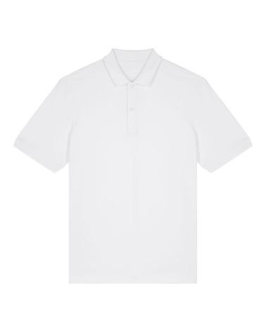 FRAMER - the unisex medium fit polo - WHITE