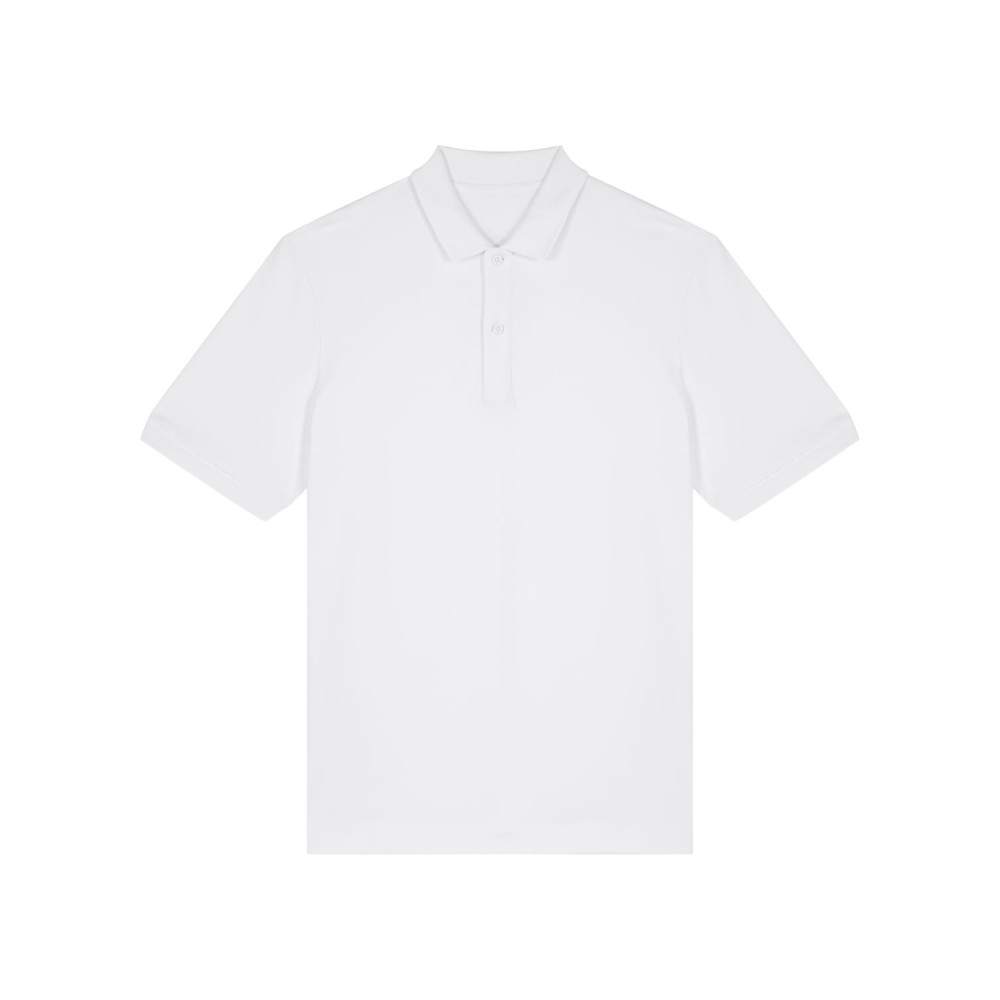 FRAMER - the unisex medium fit polo - WHITE