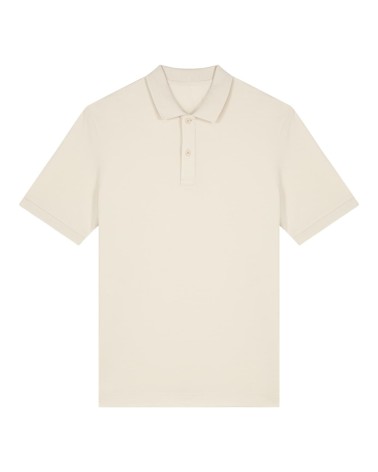 FRAMER - the unisex medium fit polo - NATURAL RAW