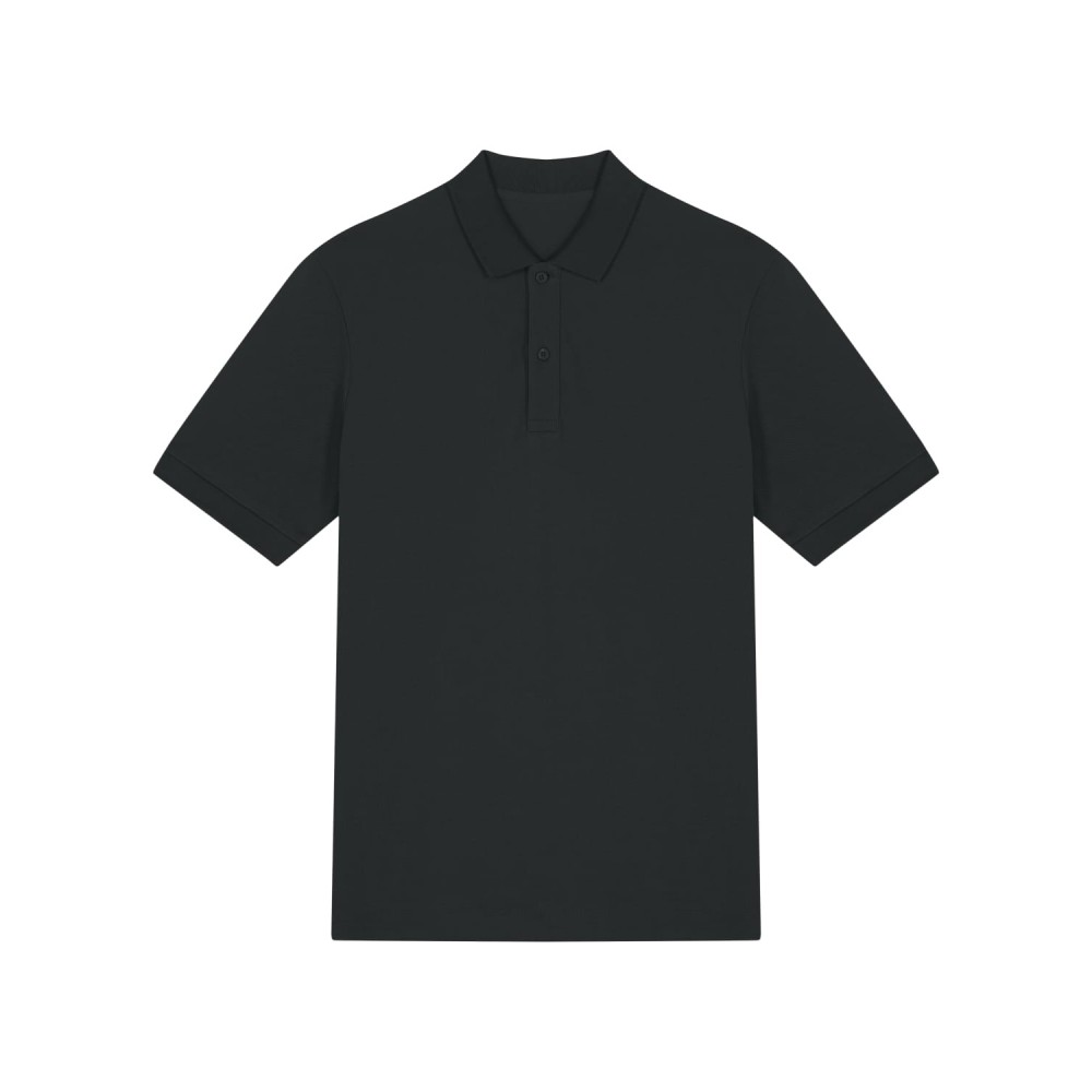 FRAMER - the unisex medium fit polo - BLACK