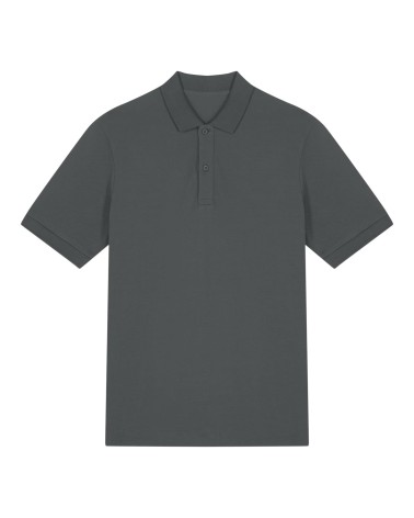 FRAMER - the unisex medium fit polo - ANTHRACITE