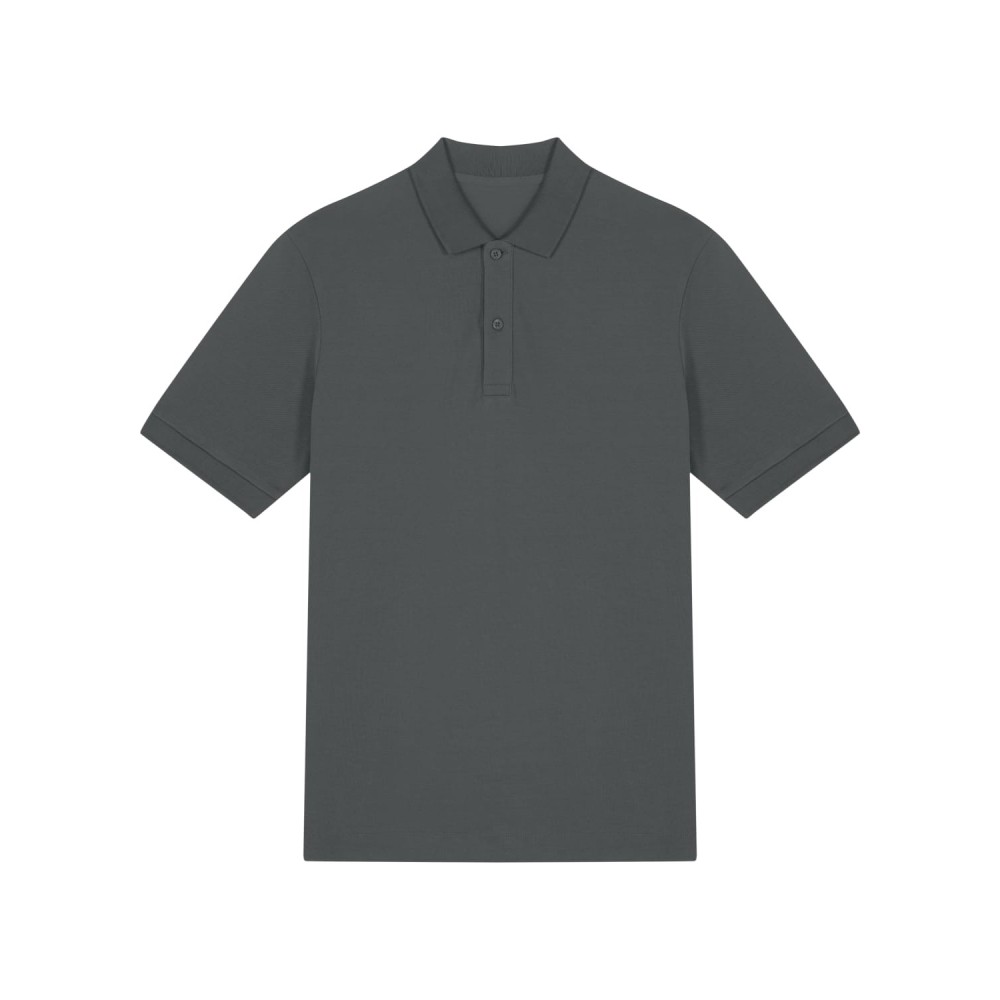 FRAMER - the unisex medium fit polo - ANTHRACITE