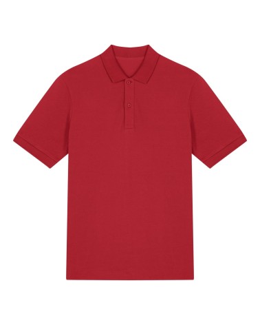 FRAMER - koszulka polo unisex medium fit - CZERWONA