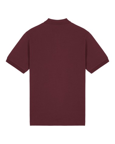 FRAMER - the unisex medium fit polo - BURGUNDY