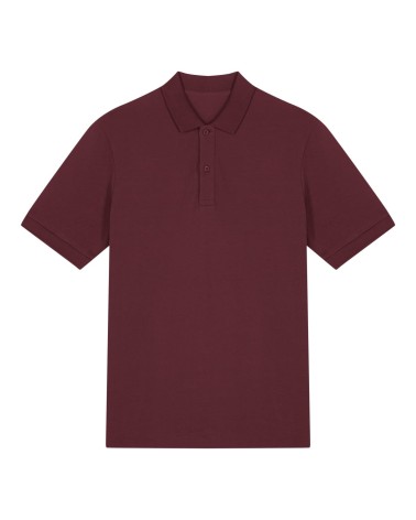 FRAMER - koszulka polo unisex medium fit - BORDO