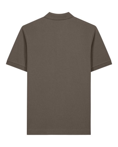 FRAMER - the unisex medium fit polo - CHOCOLATE