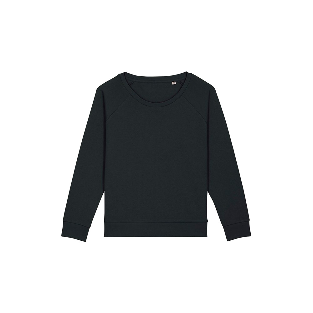 THE WOMEN'S RELAXED FIT SWEATSHIRT BLACK