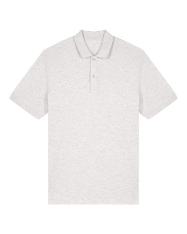 FRAMER - the unisex medium fit polo - COOL HEATHER GREY