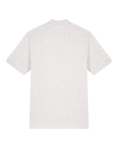 FRAMER - koszulka polo unisex medium fit - CHŁODNY SZARY MELANGE