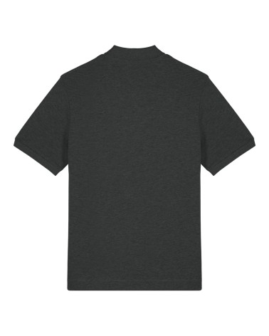 FRAMER - the unisex medium fit polo - DARK HEATHER GREY