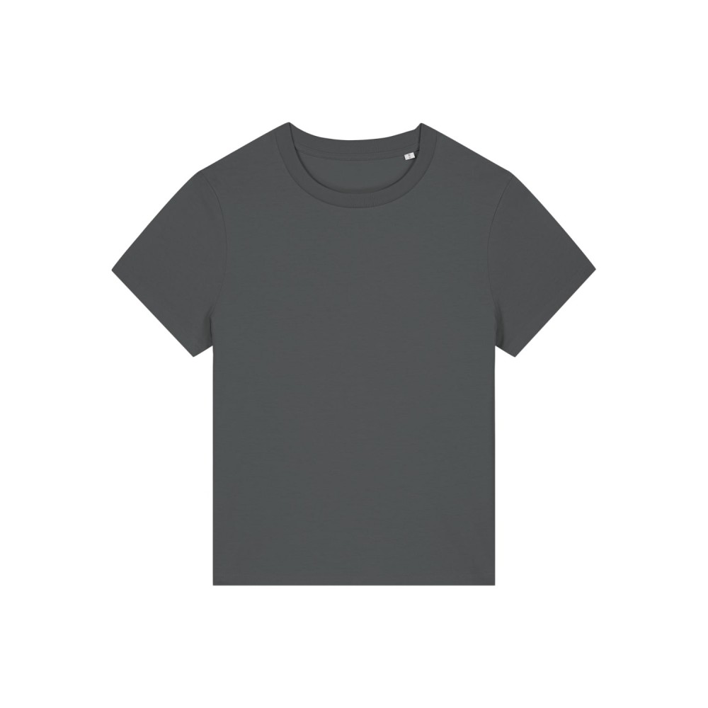 LYRA WOMAN'S TSHIRT MEDIUM FIT ANTRACITE