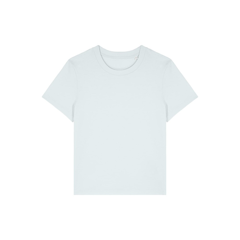 LYRA - tshirt damski medium fit - LODOWY
