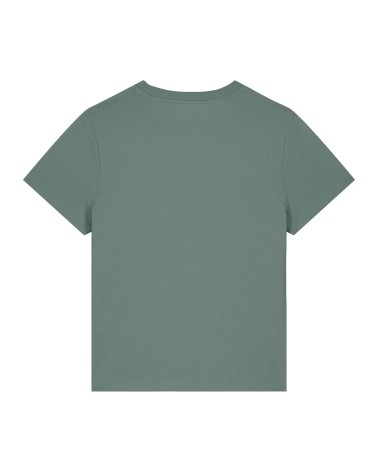 LYRA - tshirt damski medium fit - SZAŁWIOWY