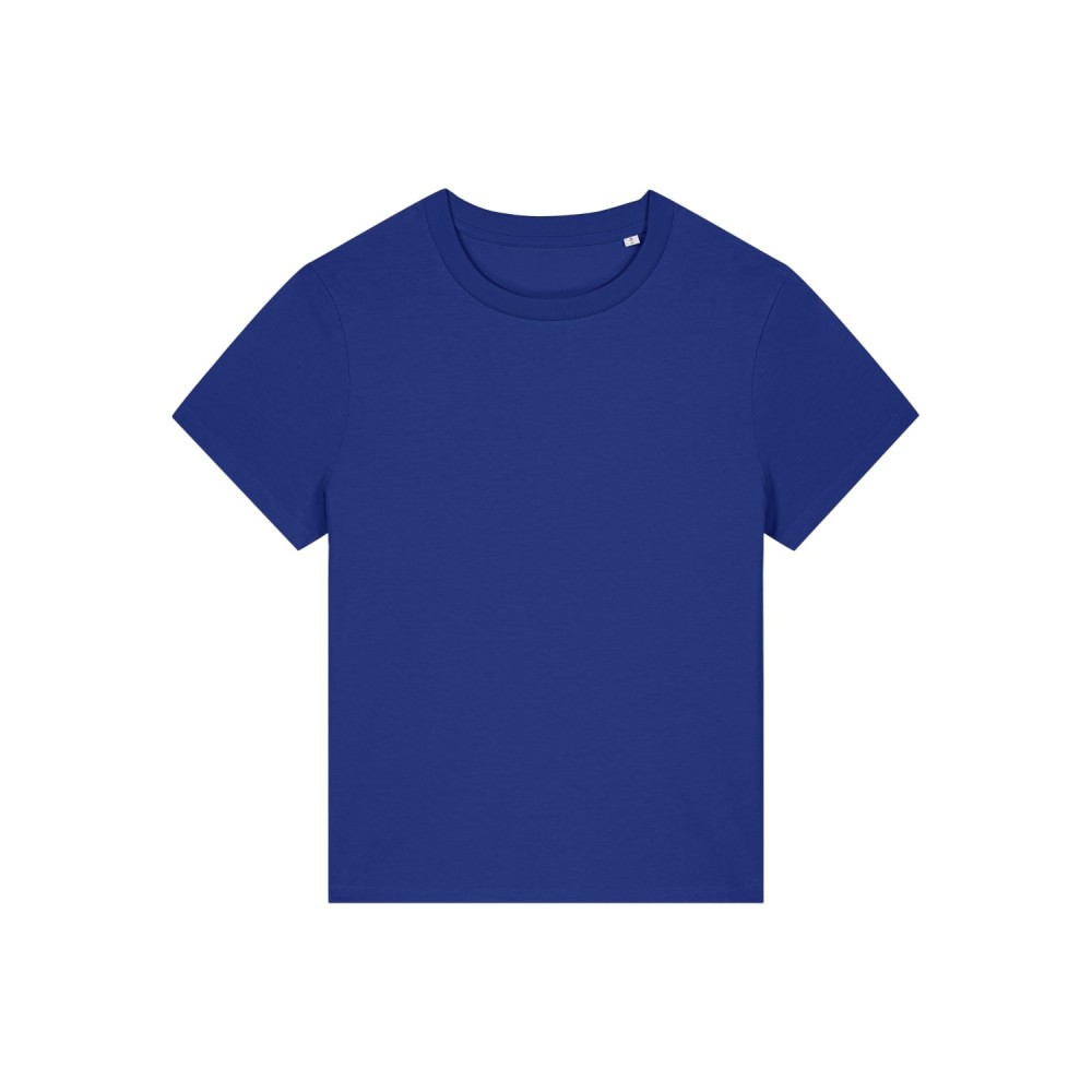 LYRA WOMAN'S TSHIRT MEDIUM FIT WORKER BLUE