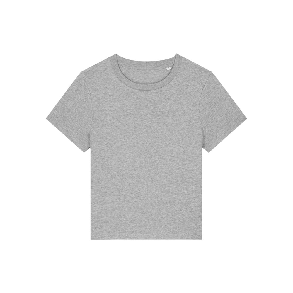 LYRA WOMAN'S TSHIRT MEDIUM FIT HEATHER GREY