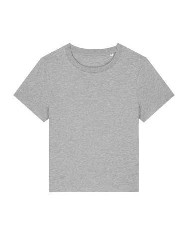 LYRA WOMAN'S TSHIRT MEDIUM FIT HEATHER GREY