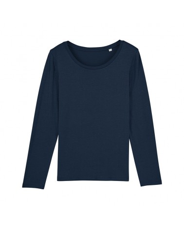 THE ICONIC WOMEN’S LONG SLEEVE TSHIRT FRENCH NAVY