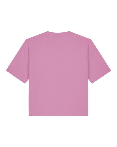 ZERA WOMAN'S TSHIRT BOXY BUBBLE GUM