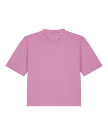 ZERA WOMAN'S TSHIRT BOXY BUBBLE GUM