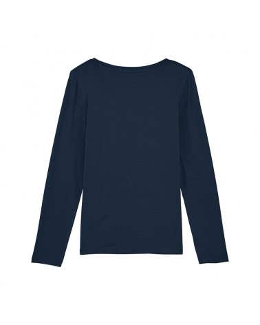THE ICONIC WOMEN’S LONG SLEEVE TSHIRT FRENCH NAVY