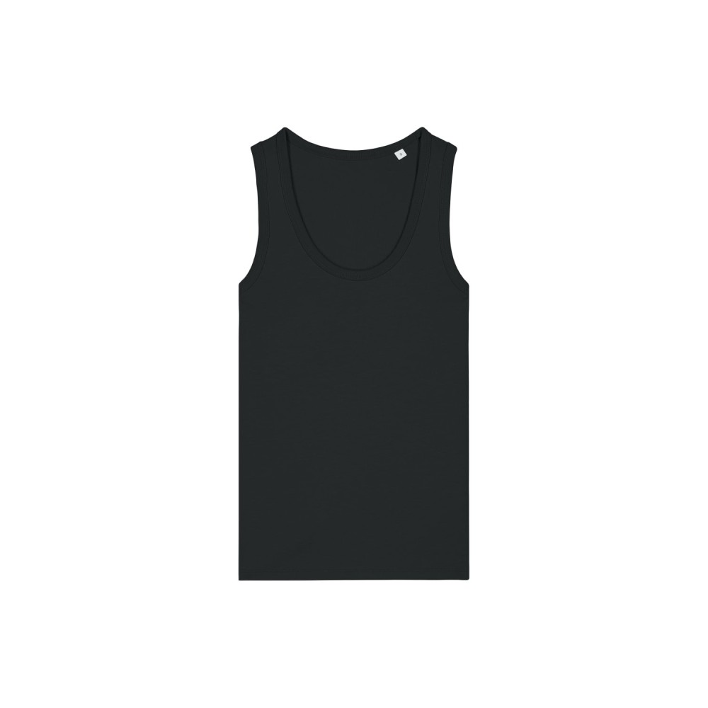 TARA WOMAN'S FITTED TANK TOP BLACK