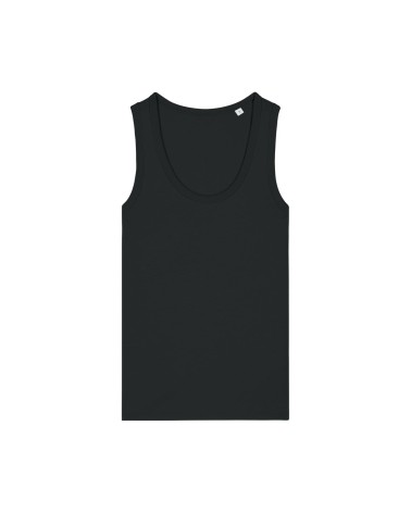TARA WOMAN'S FITTED TANK TOP BLACK